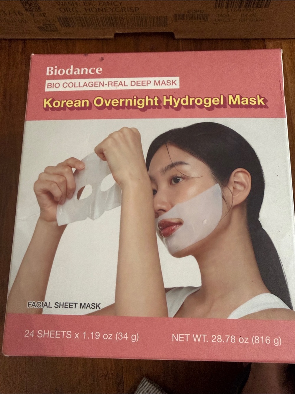 Biodance Pink Korean Overnight Hydrogel Mask - 24 Pack